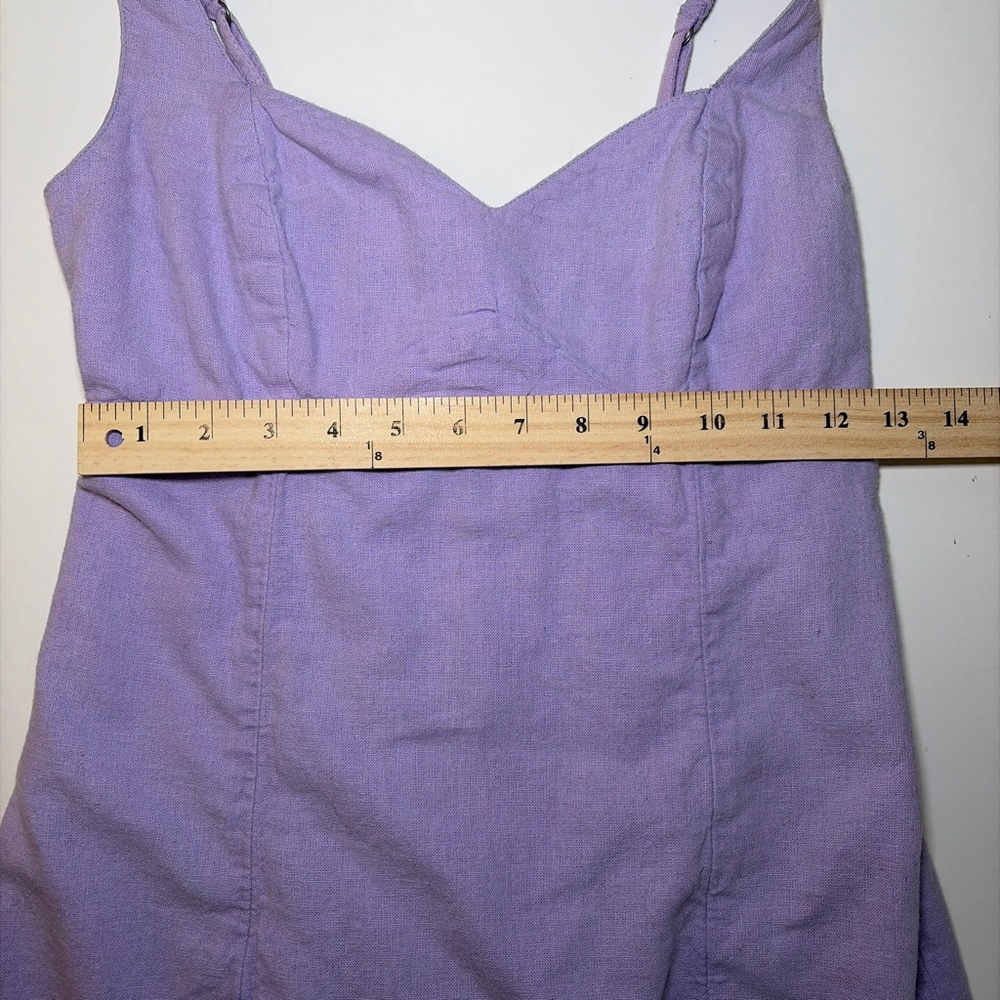 Abercrombie & Fitch Lavender Mini Dress - Picture 7 of 9
